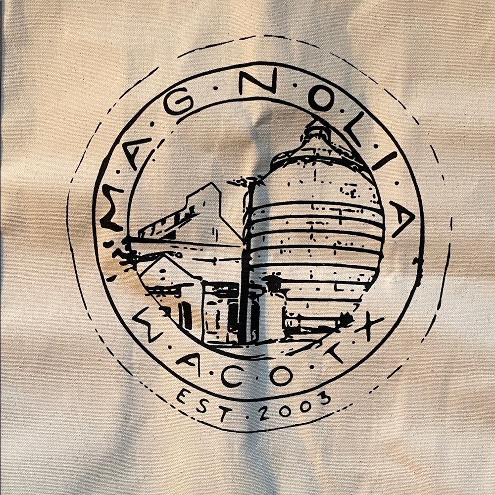 Magnolia Beige Canvas Tote NWT from Waco TX Store! - Picture 4 of 6